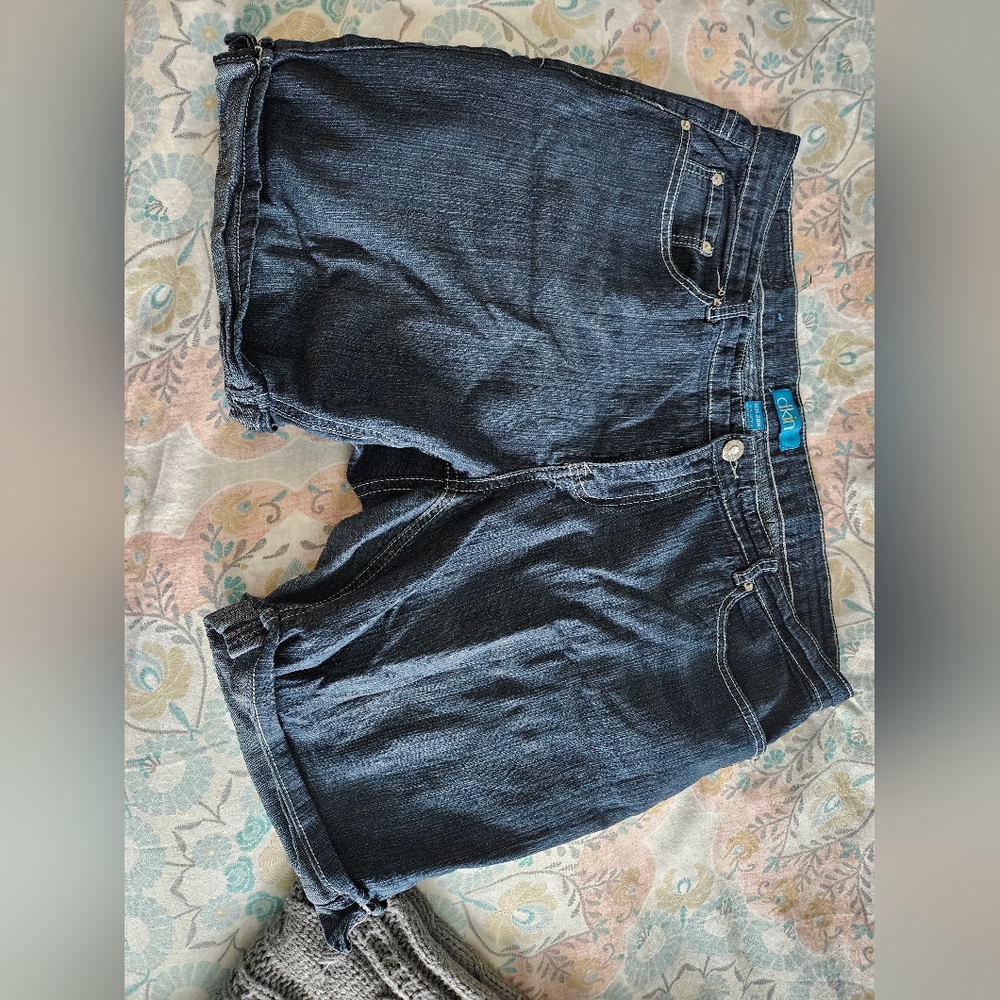 Blue Denim Shorts